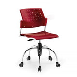 Silla en Cromo, Plastico Mod. Areta